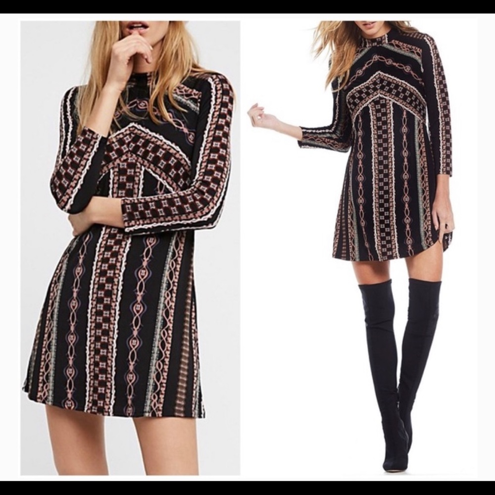 NWOT Free People Stella Mini Dress, Medium